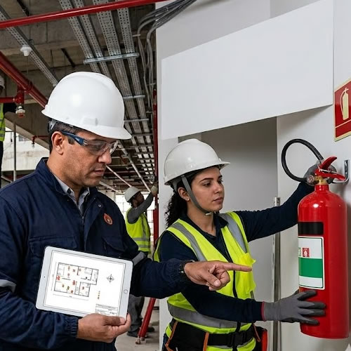 Elaboração e execução de projetos de combate e prevenção a incêndios